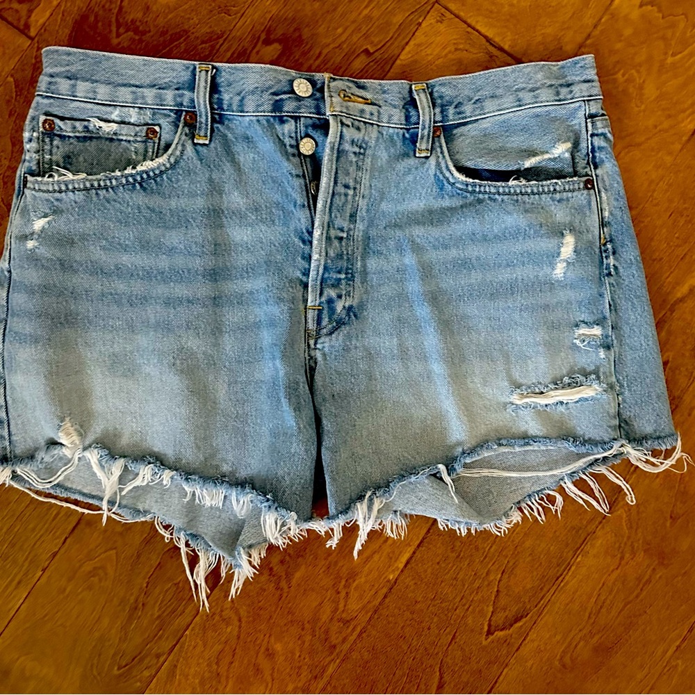 Agolde Parker Long Shorts